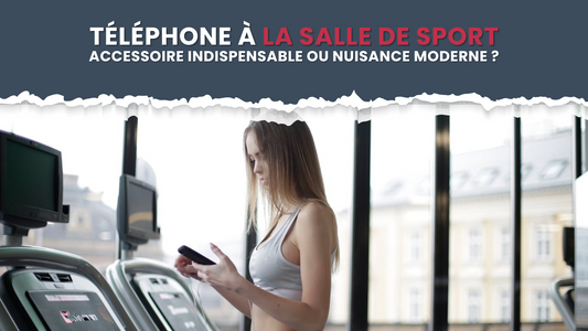 téléphone à la salle de sport