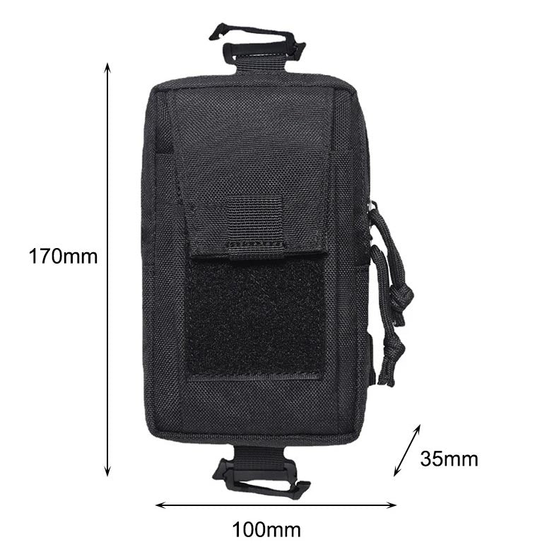 Pochette Smartphone Bretelle Sac à Dos dimensions