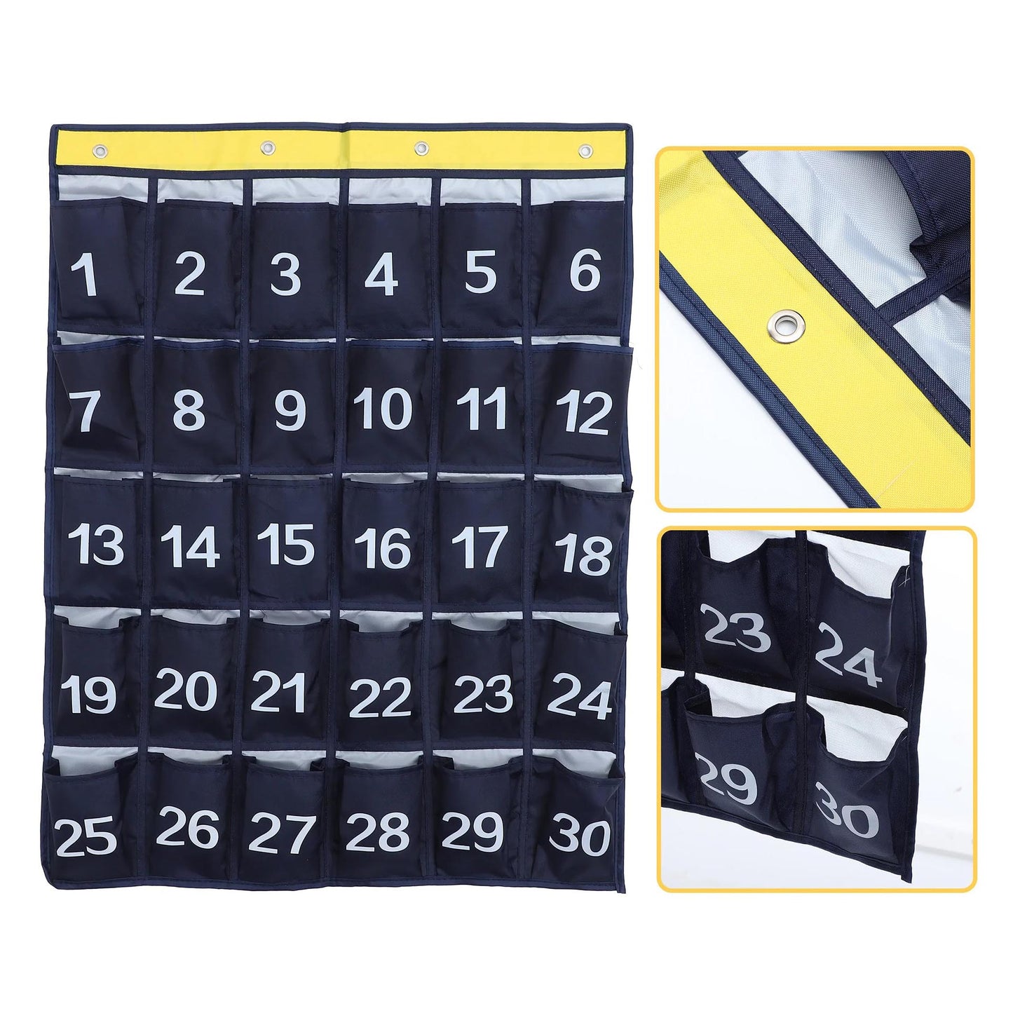pochette murale de rangement détails