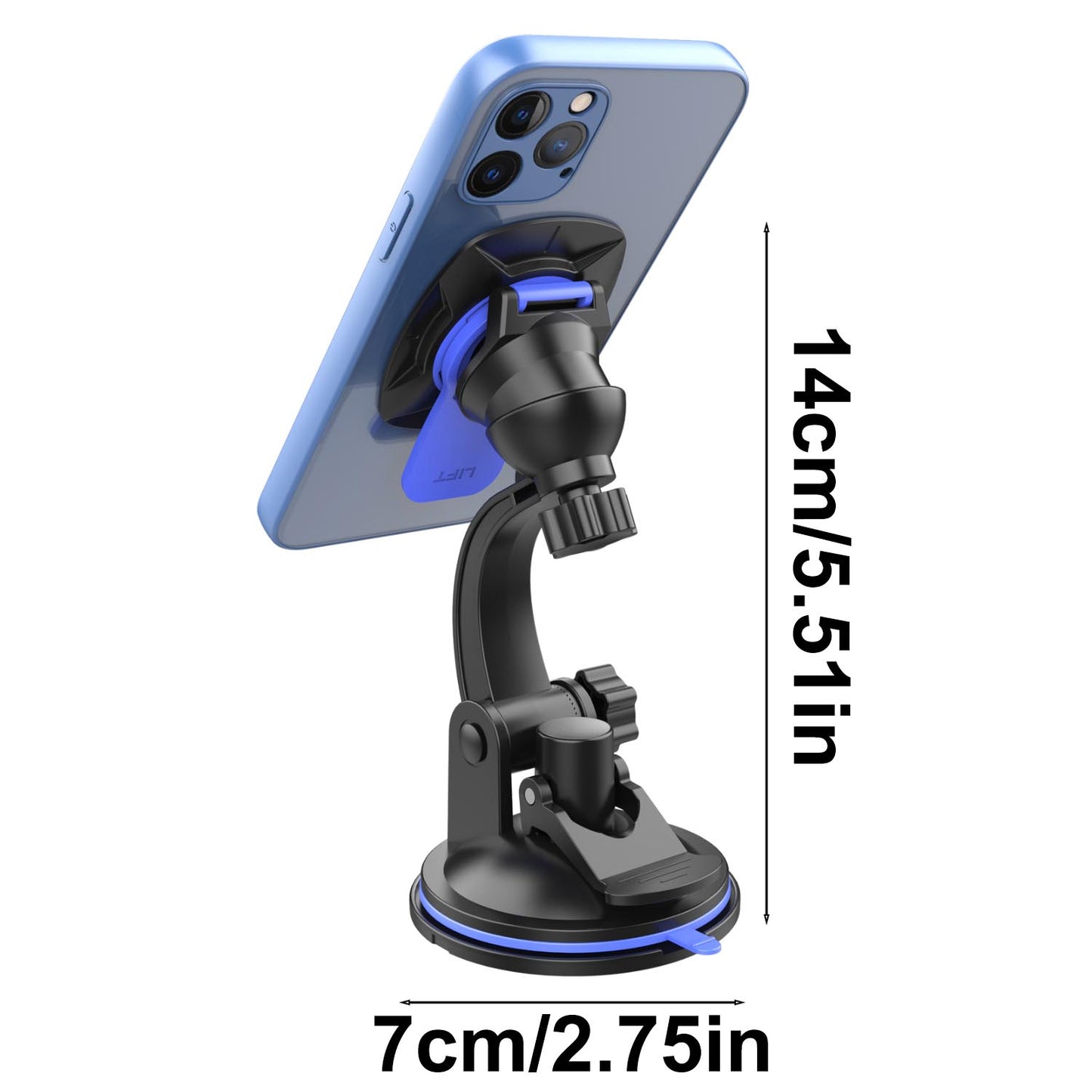 Support Voiture pour Téléphone Portable dimensions