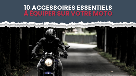 bannière 10 accessoires essentiels moto