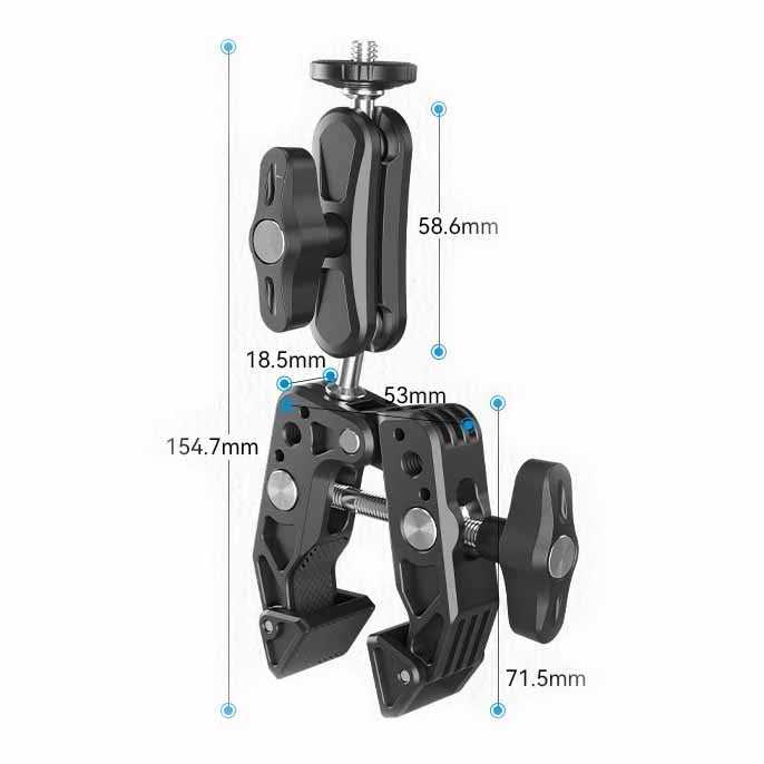 Bras Articulé Smartphone dimensions