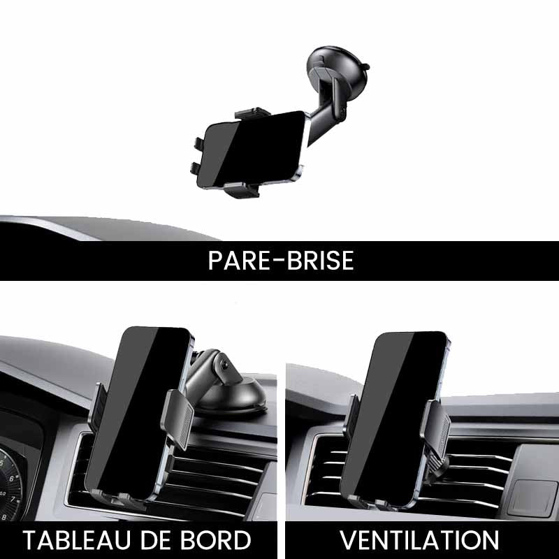 Fixation Téléphone pour Voiture usages