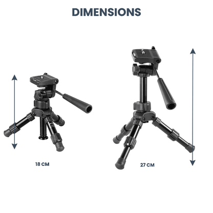 Mini Trépied Téléphone dimensions