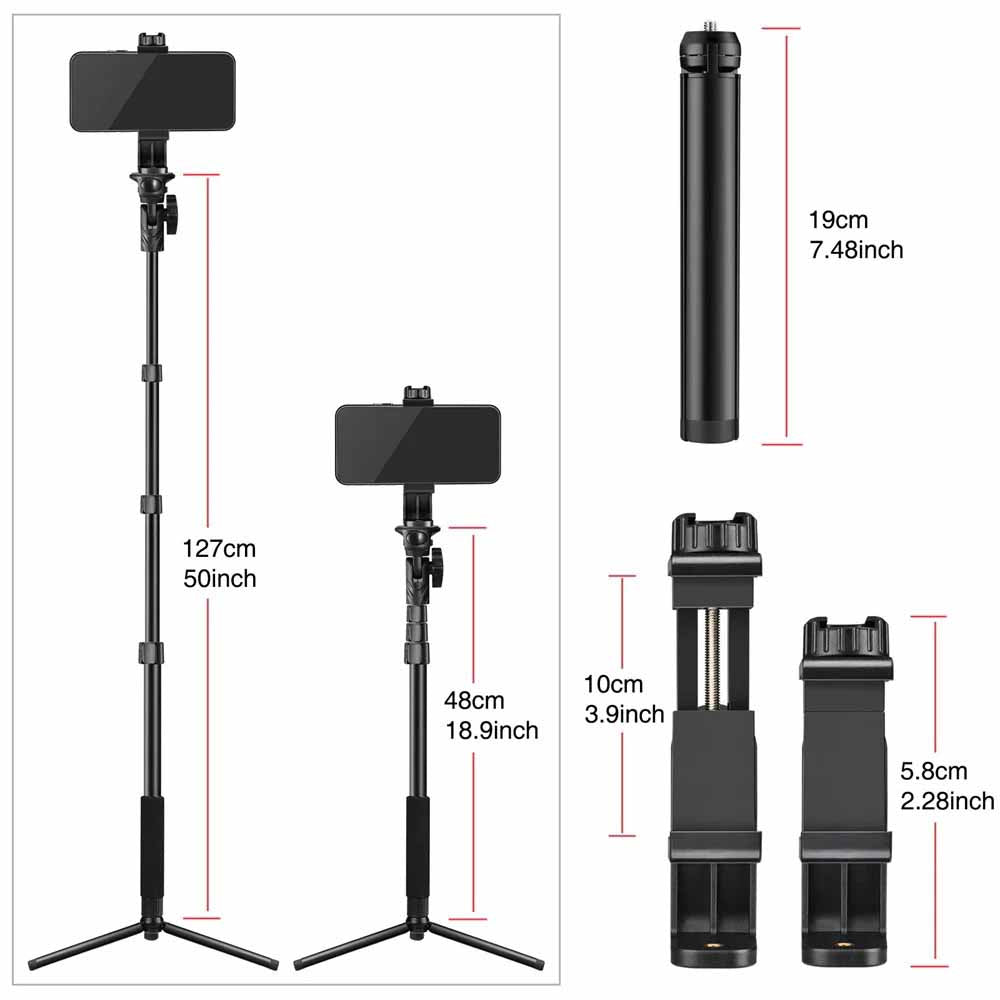 Perche Téléphone dimensions