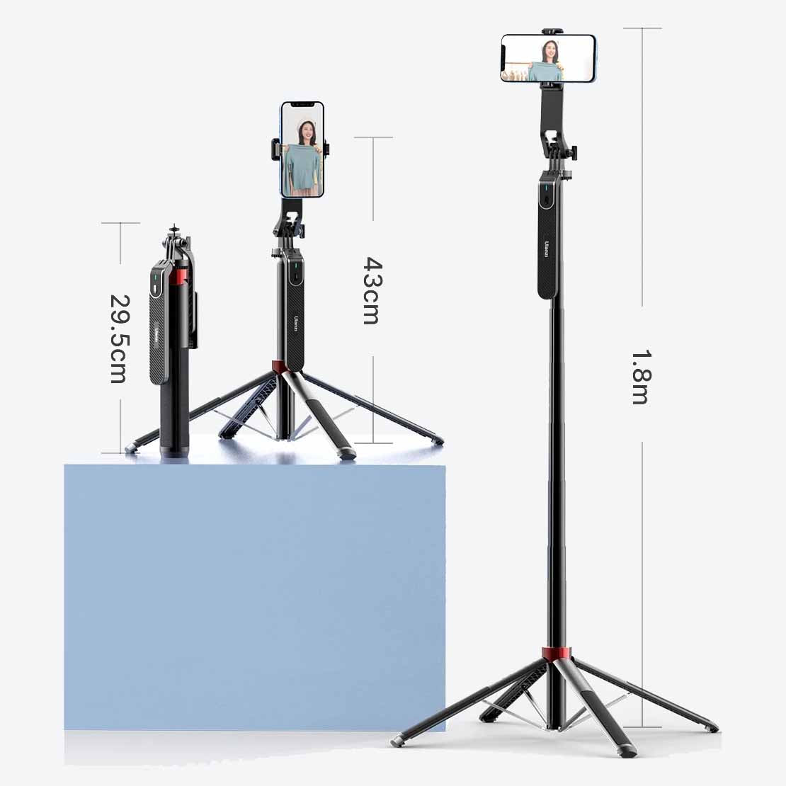 Perche Télescopique pour Téléphone Portable dimensions