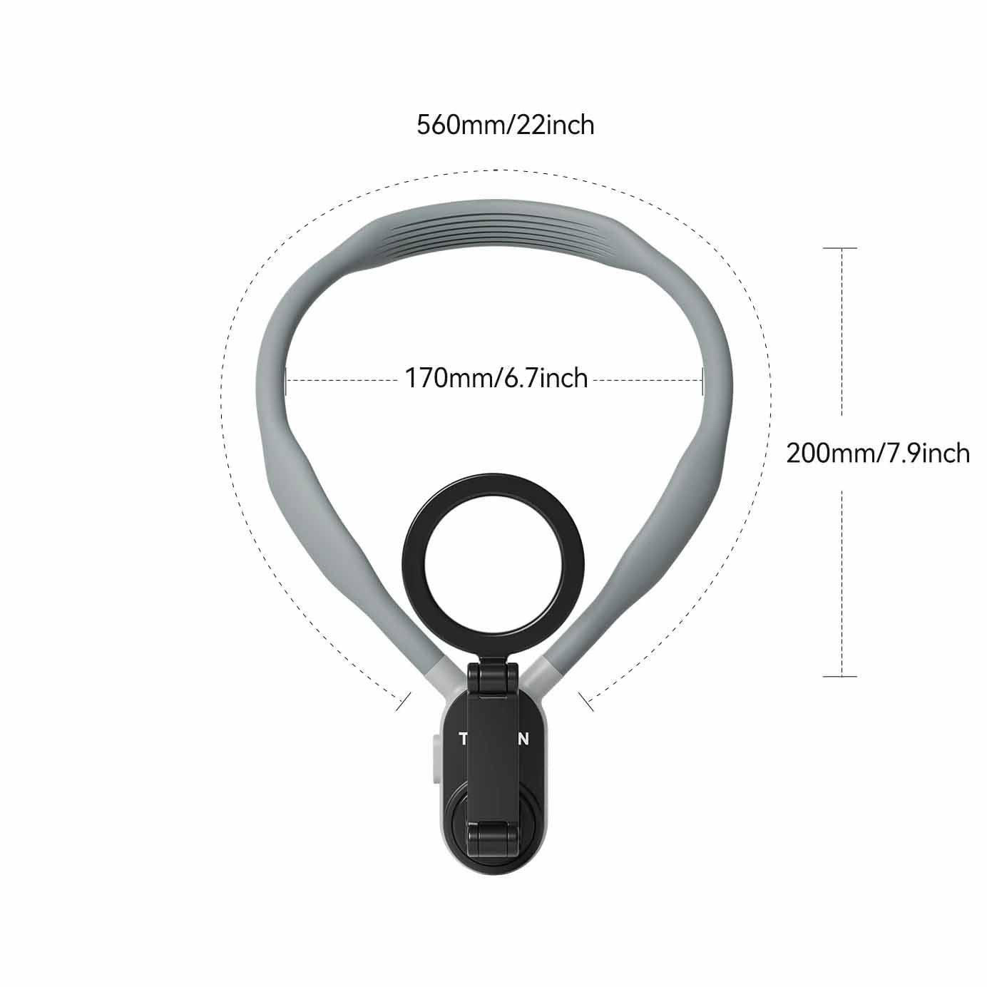 Porte Portable Cou dimensions