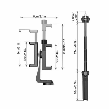 Porte Téléphone pour Filmer dimensions