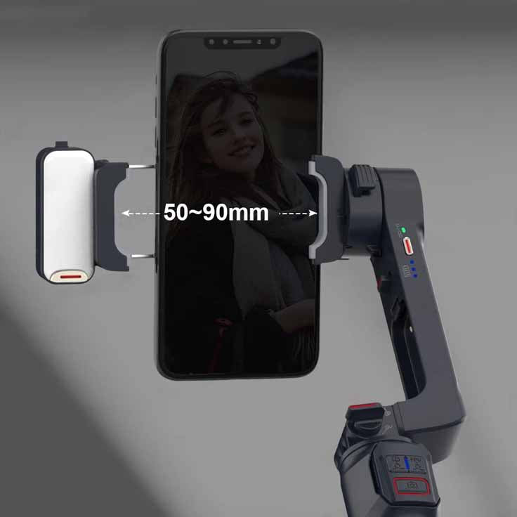 Stabilisateur Téléphone pour Filmer pince