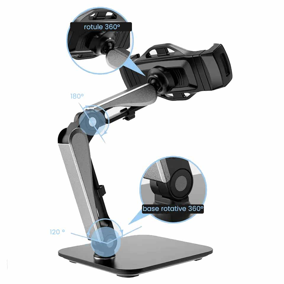 Support Portable Bureau rotation