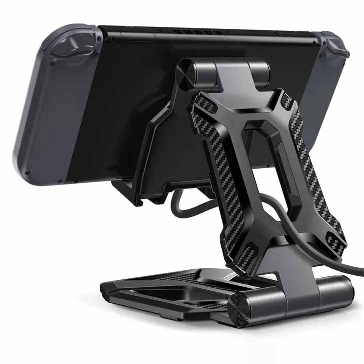 Support Smartphone Bureau avec console de jeux