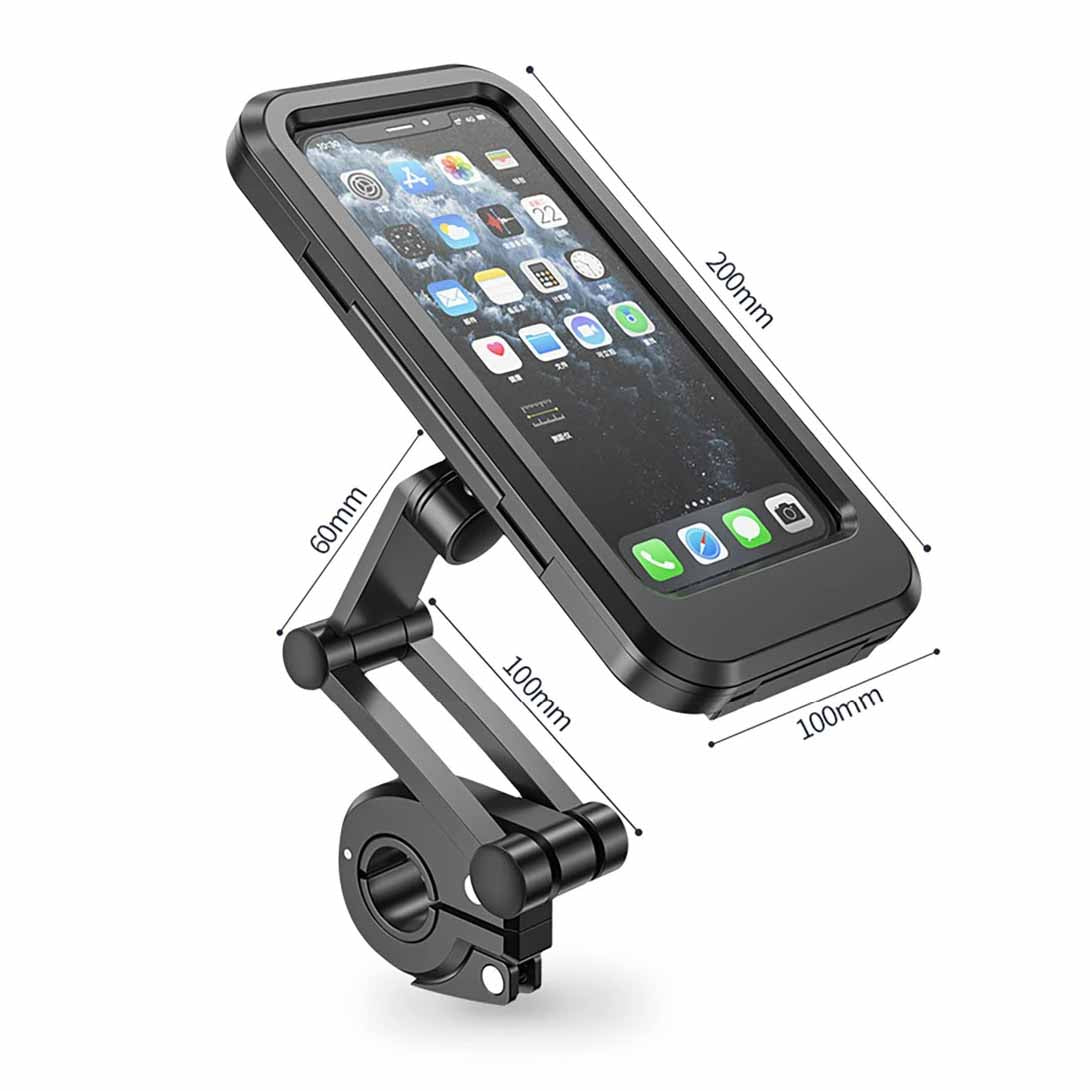 Support Smartphone Vélo Étanche dimensions