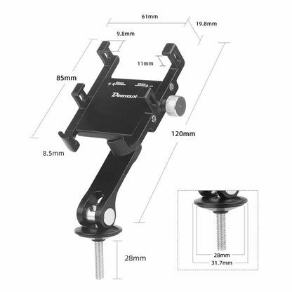 Support Smartphone VTT Potence dimensions