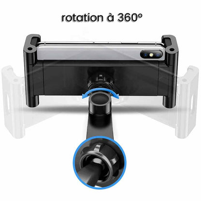 Support Tablette Appuie Tête rotation