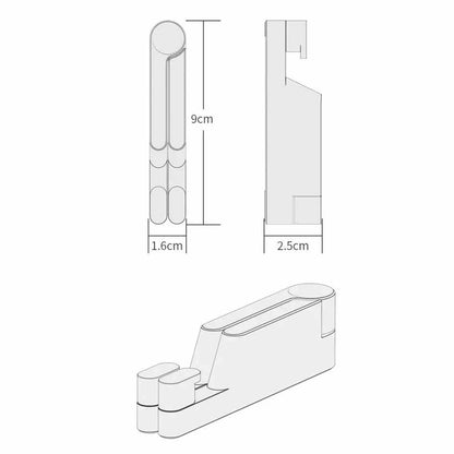 Support Téléphone Bureau Pliable dimensions