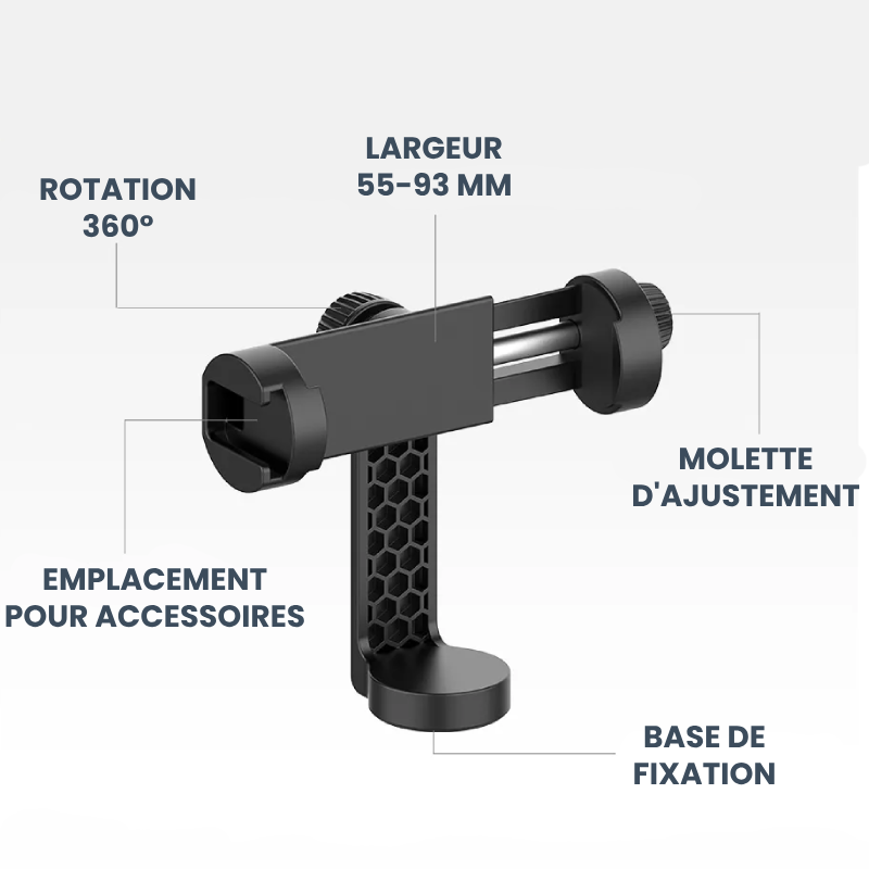 Trépied pour Téléphone de Voyage clip